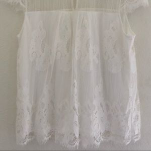 White Lace Blouse